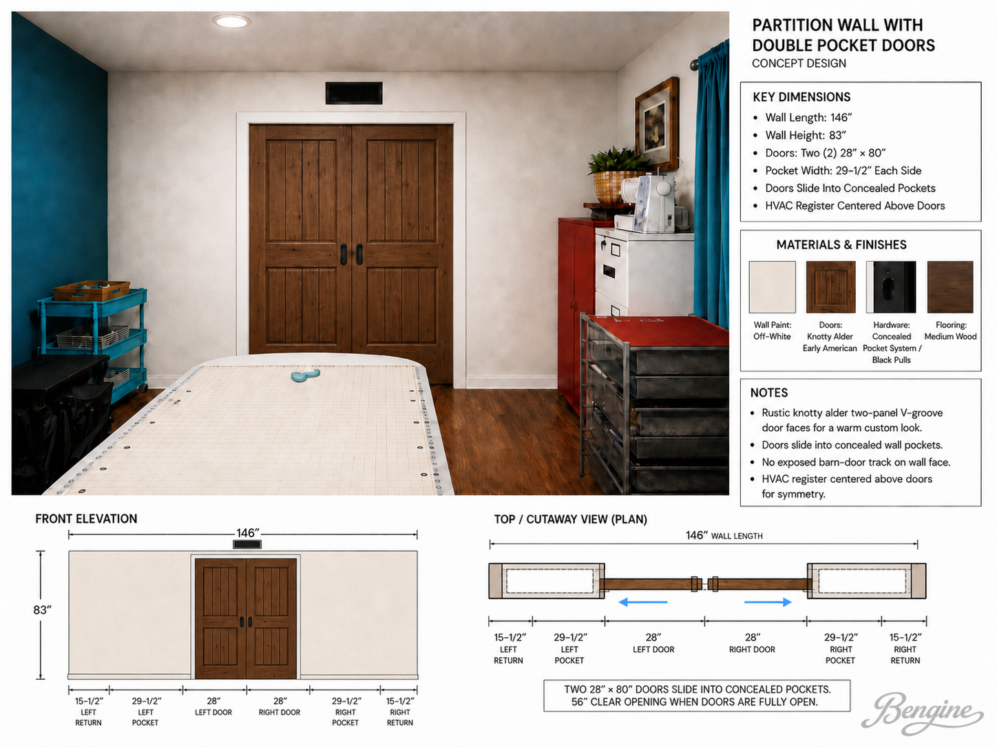 Concept spec sheet, current build